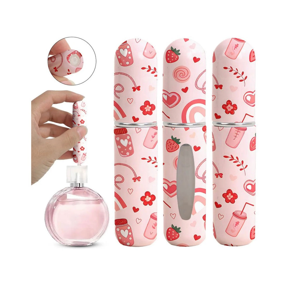 Flower perfume dispenser bottle