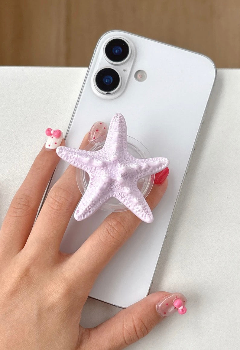 Starfish Phone Holder (Purple)