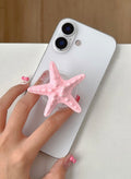 Starfish phone holder (pink)