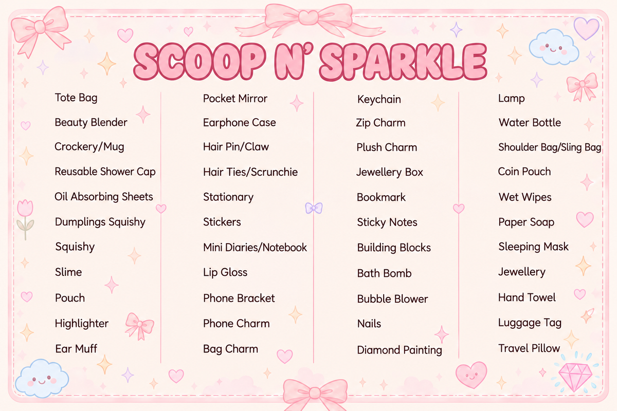 Sparkle Luxe Scoop